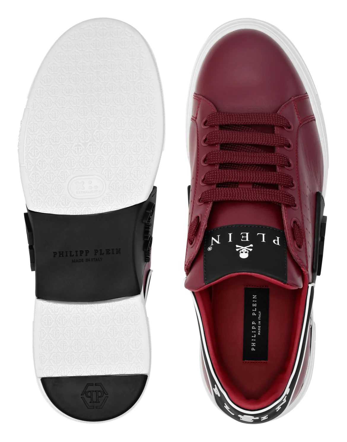 Low Top Sneakers Phantom Monocolor, цвет: Красный