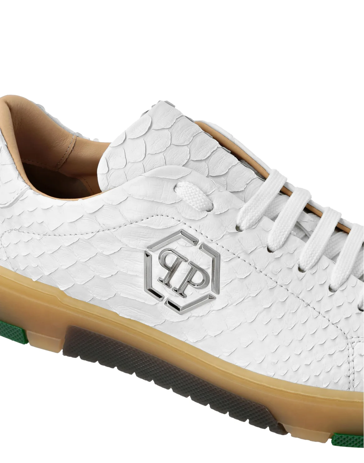 Real Python Low Top Sneakers, цвет: Белый