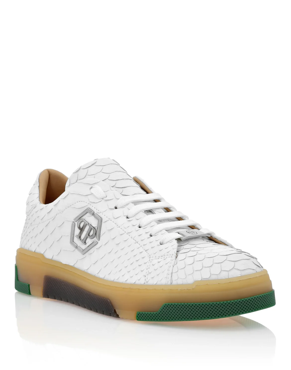 Real Python Low Top Sneakers, цвет: Белый