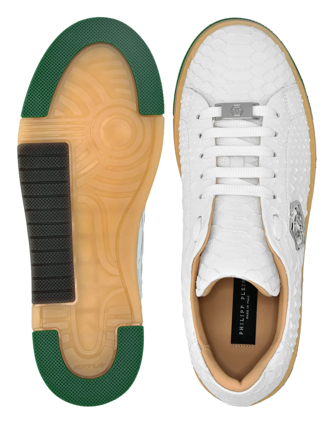 Real Python Low Top Sneakers, цвет: Белый