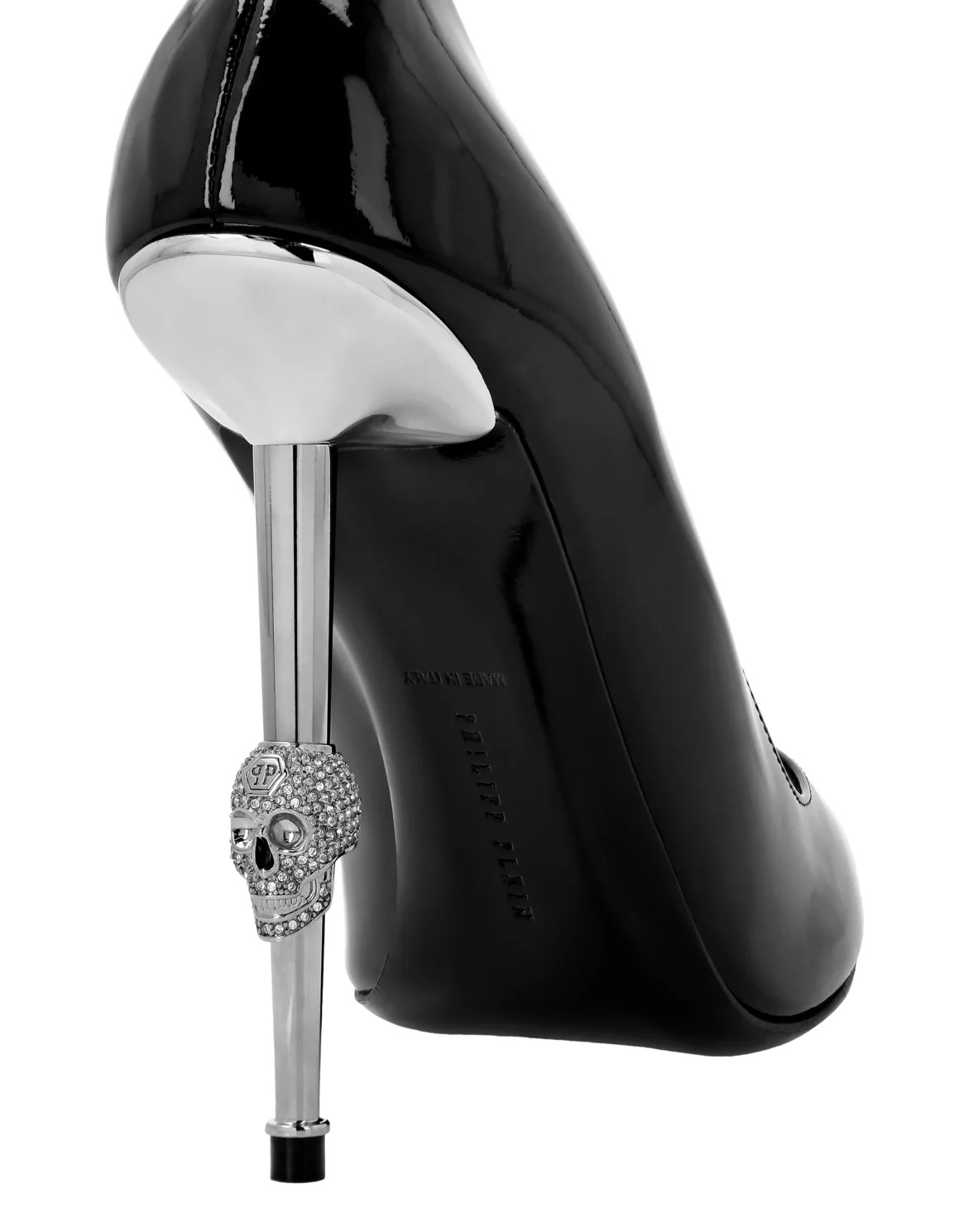 Asymmetric Decolette High Heels 12, цвет: Черный