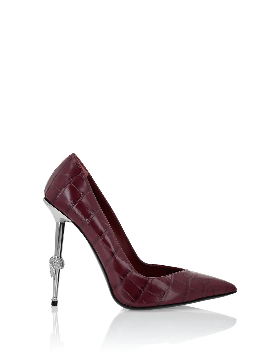 Asymmetric Decolette High Heels 12 Cocco, цвет: Красный