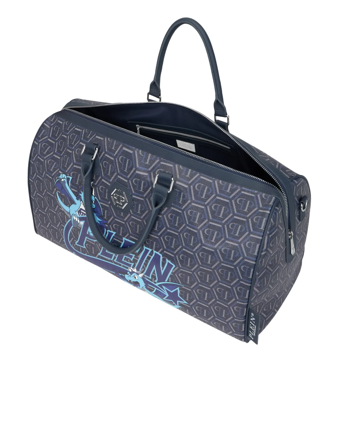Travel Bag Space Dragons Monogram, цвет: Синий