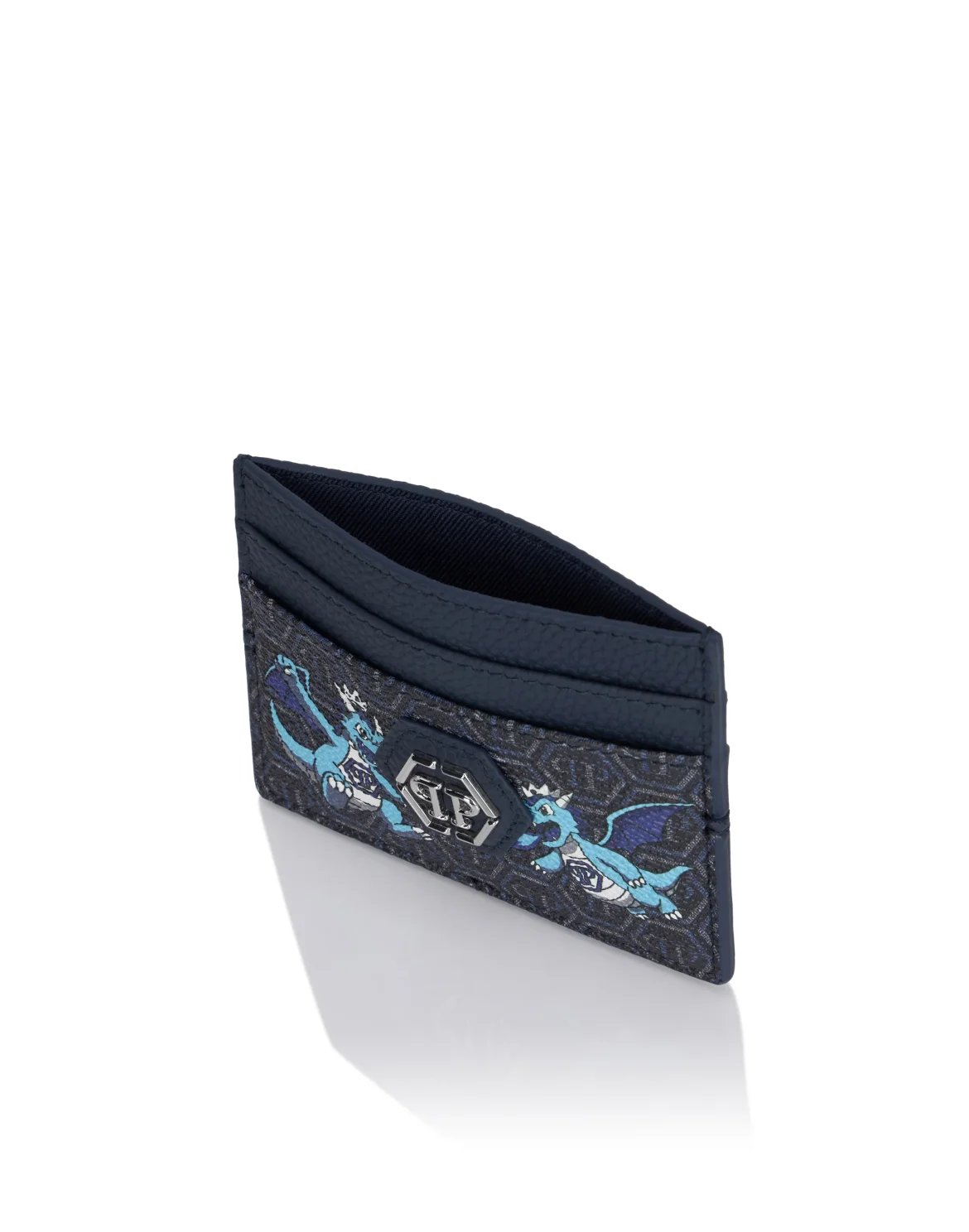 Card Holder Dragons Monogram, цвет: Синий