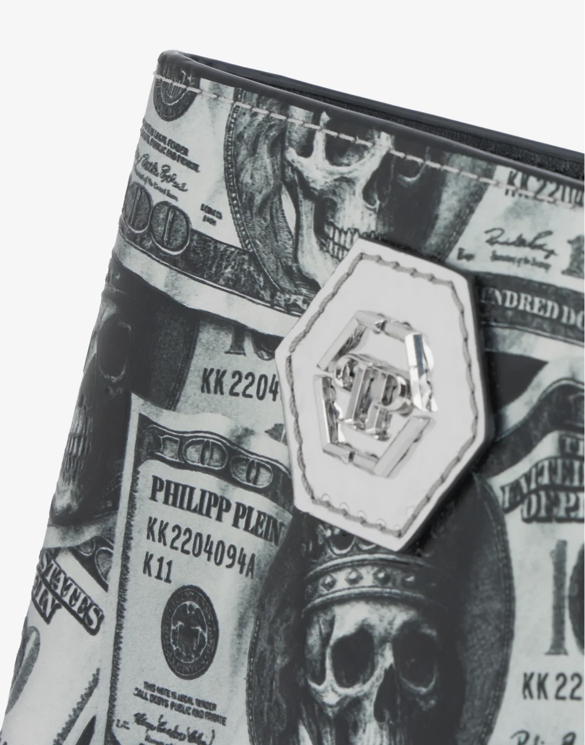 French Wallet 3D Dollar, цвет: Серебристый