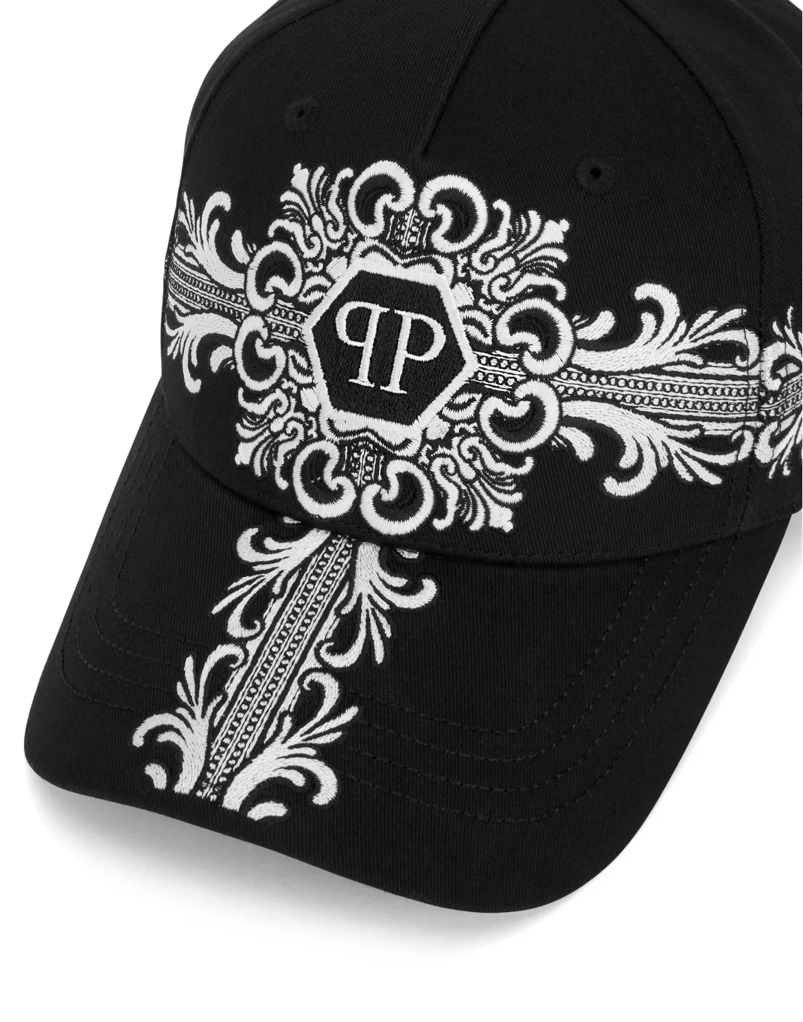 Baseball Cap Baroque Frame, цвет: Черный