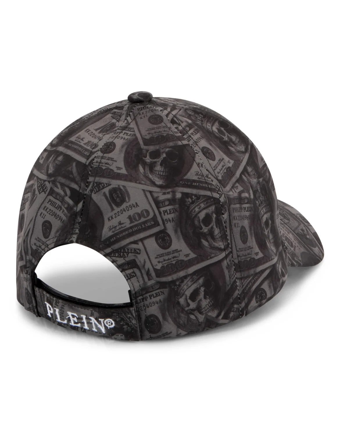 Baseball Cap All-Over Plein Dollar, цвет: Черный