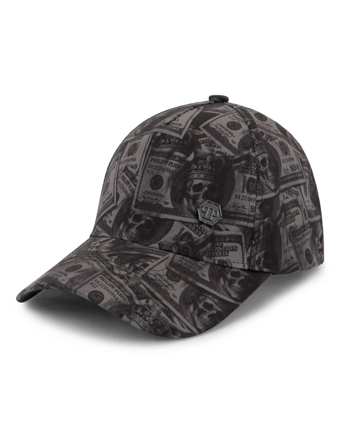 Baseball Cap All-Over Plein Dollar, цвет: Черный