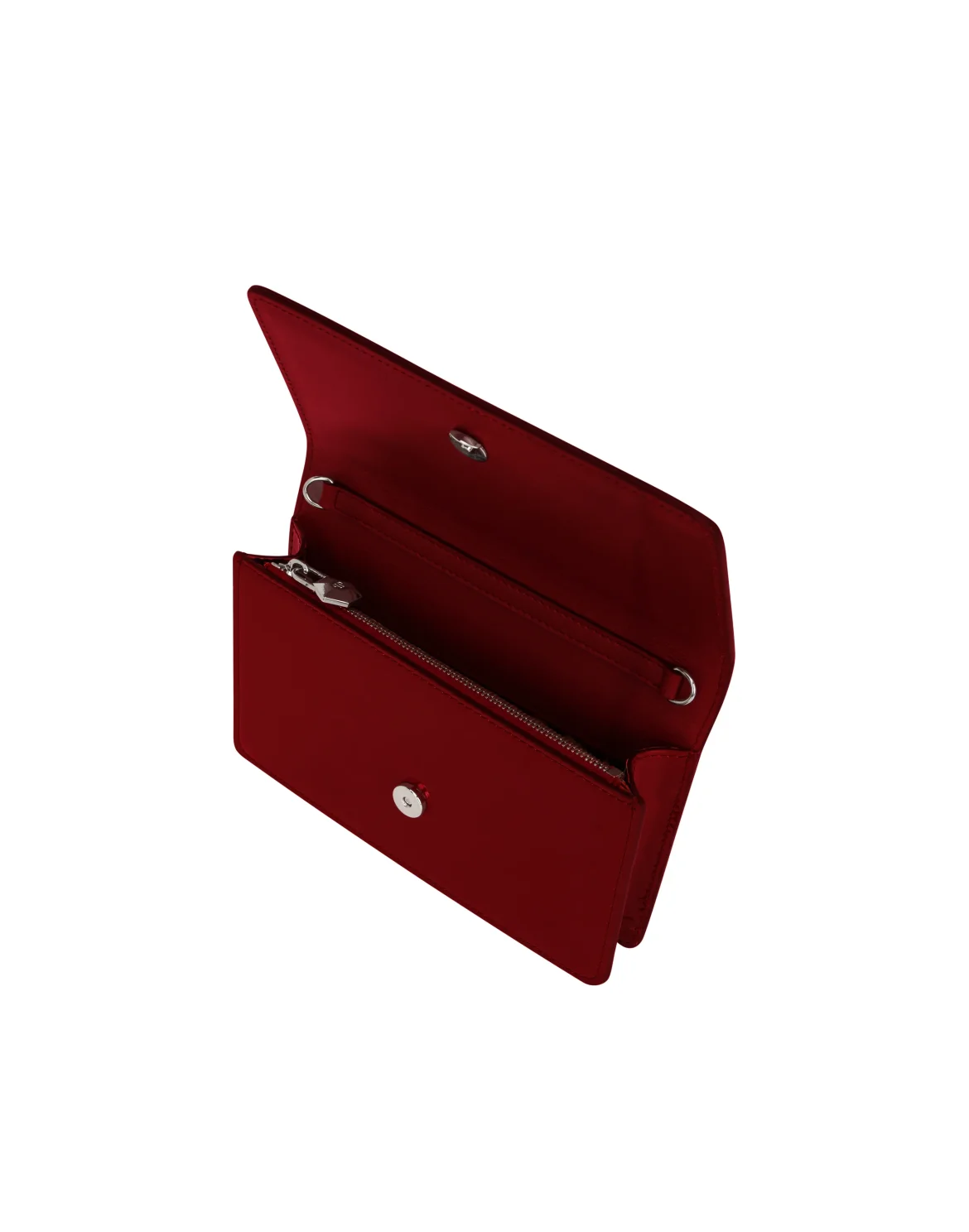 Patent Leather Shoulder Bag Hexagon, цвет: Красный
