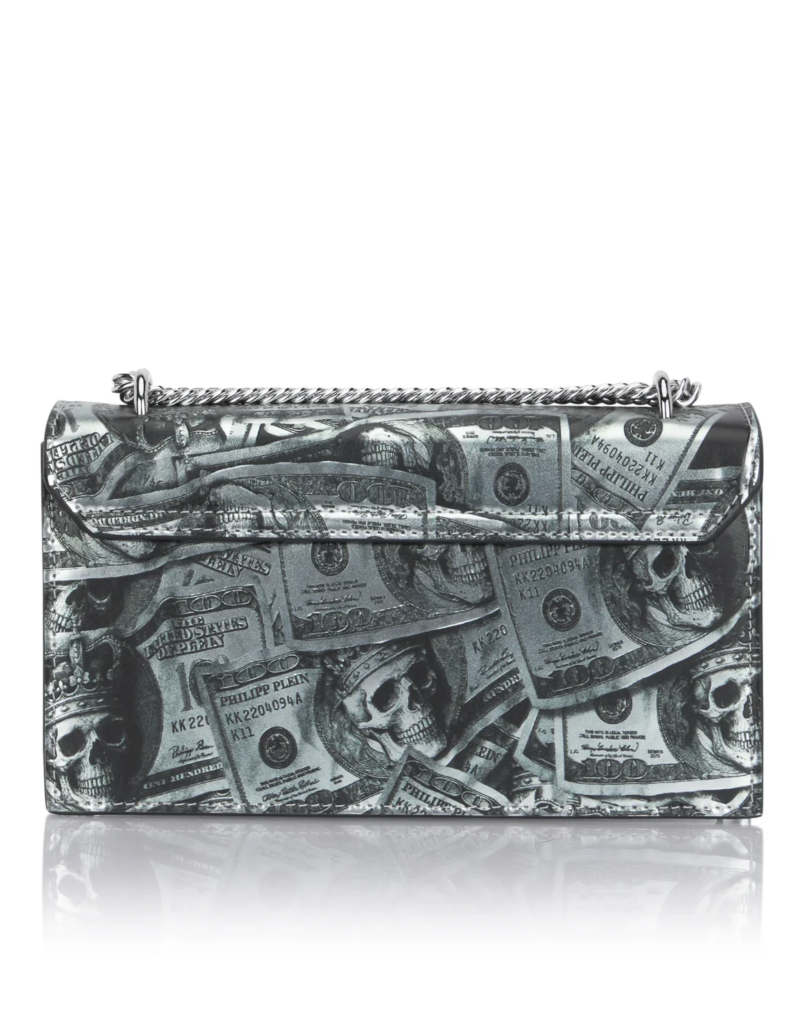 Middle Eagle Bag Mirror Dollar, цвет: Серебристый