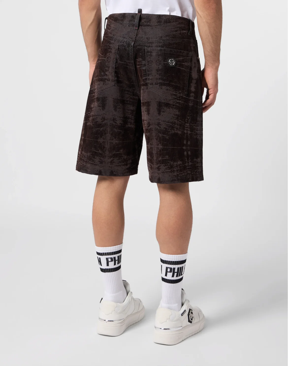 Formentera Fit Shorts Flock Tie-Dye, цвет: Черный