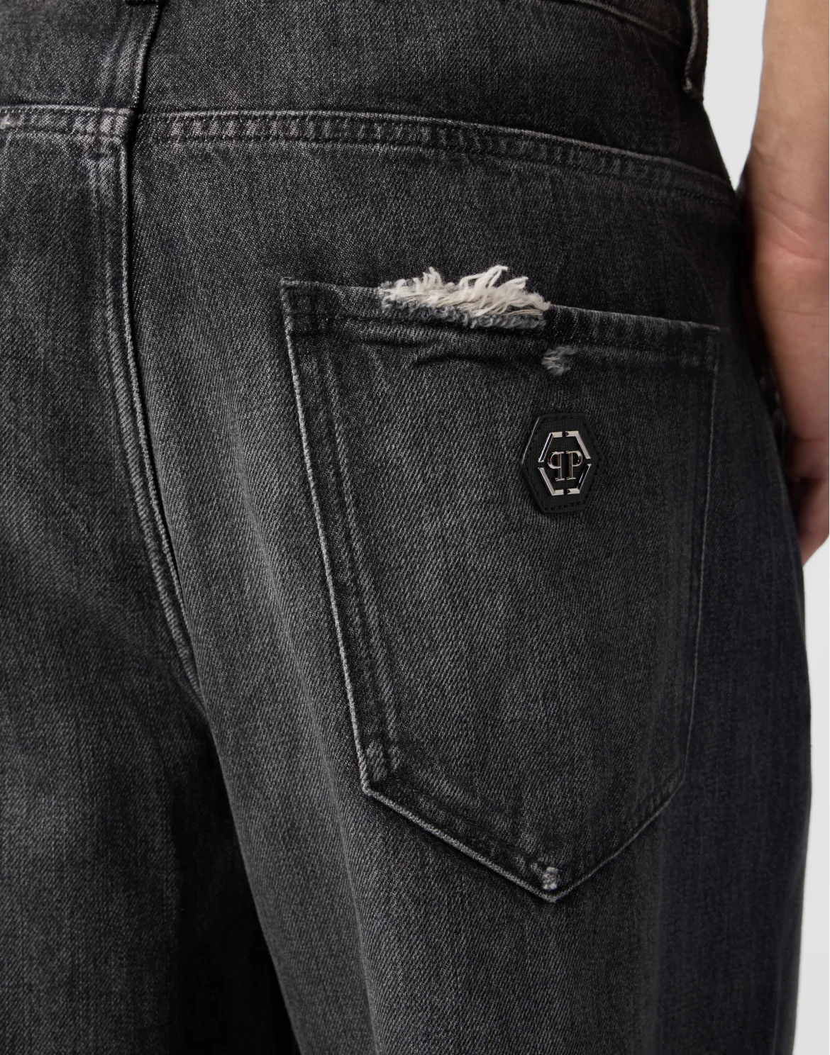 Loose Wide Fit Jeans Basic, цвет: Черный