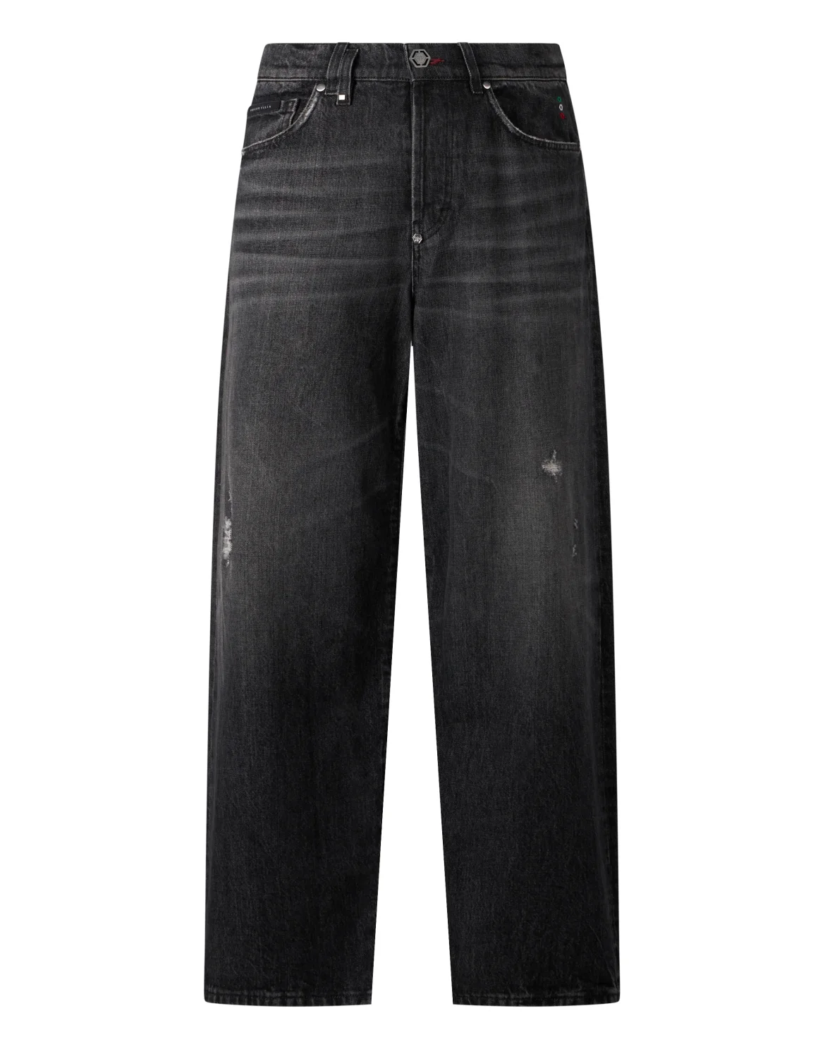 Loose Wide Fit Jeans Basic, цвет: Черный