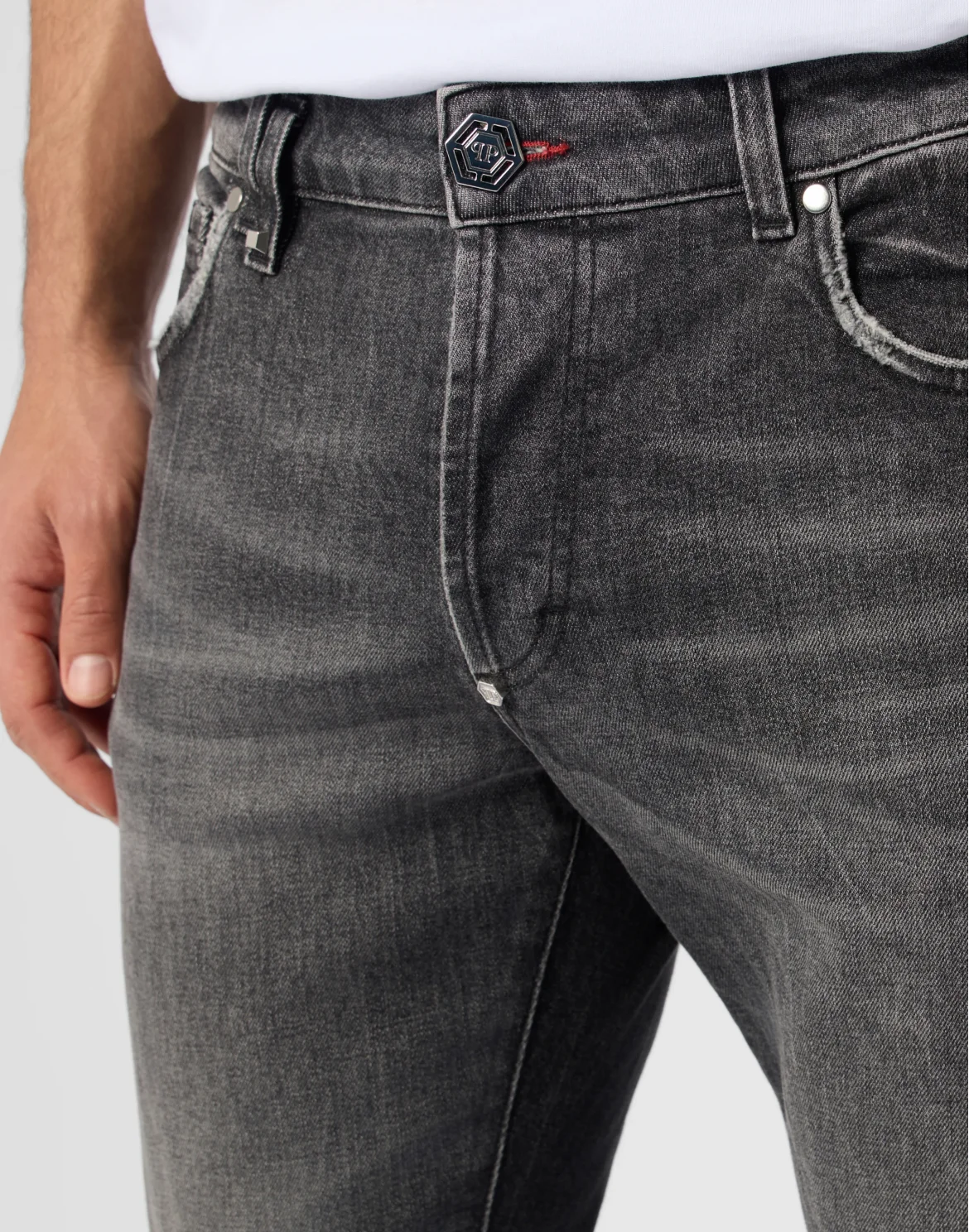 Skinny Fit Jeans Basic, цвет: Черный