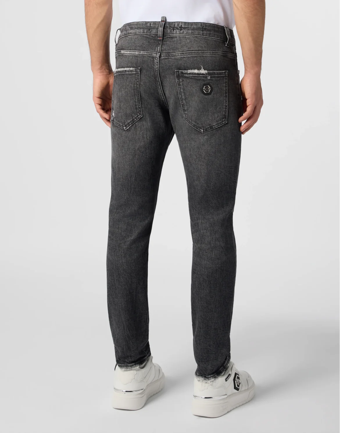Skinny Fit Jeans Basic, цвет: Черный