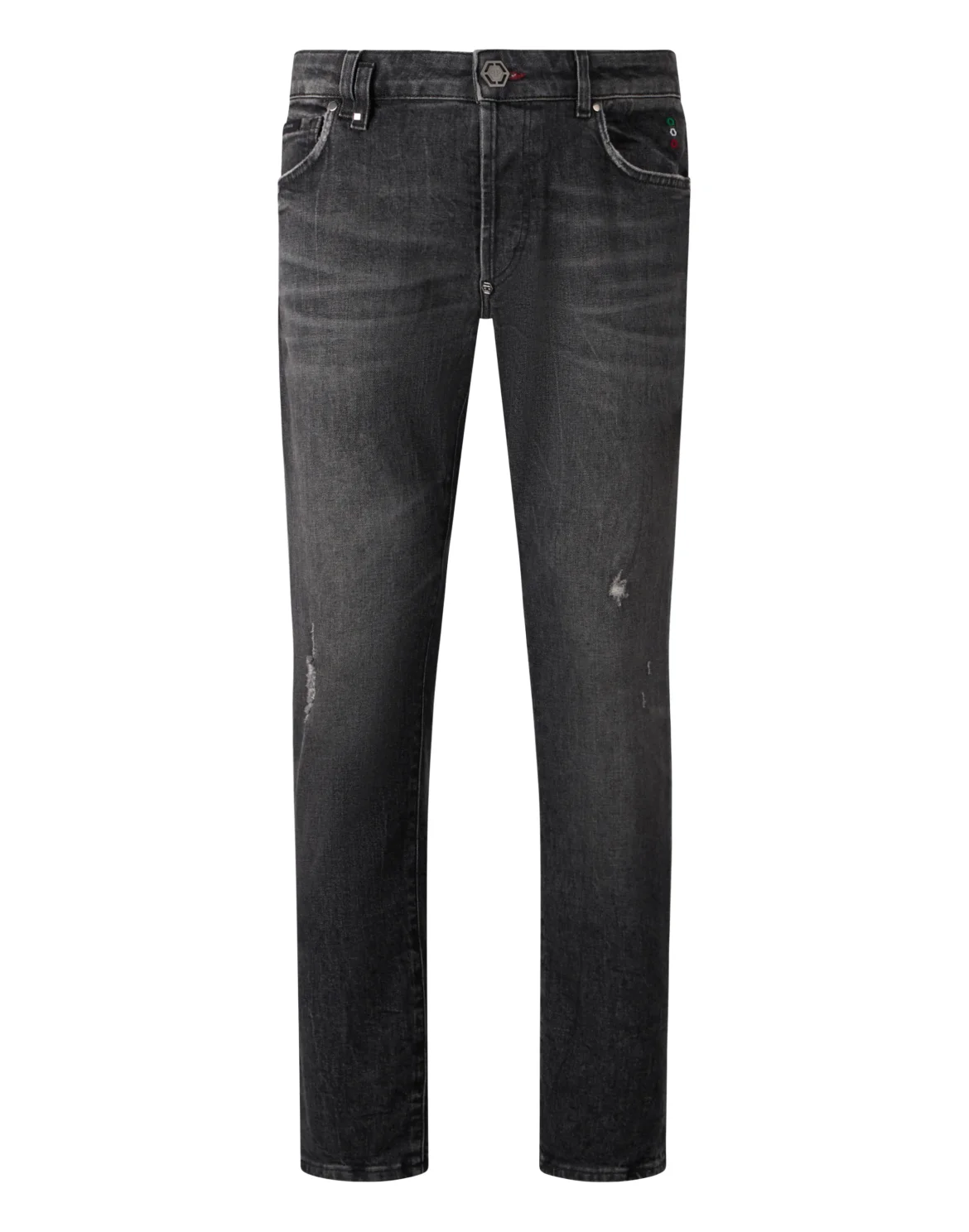 Skinny Fit Jeans Basic, цвет: Черный