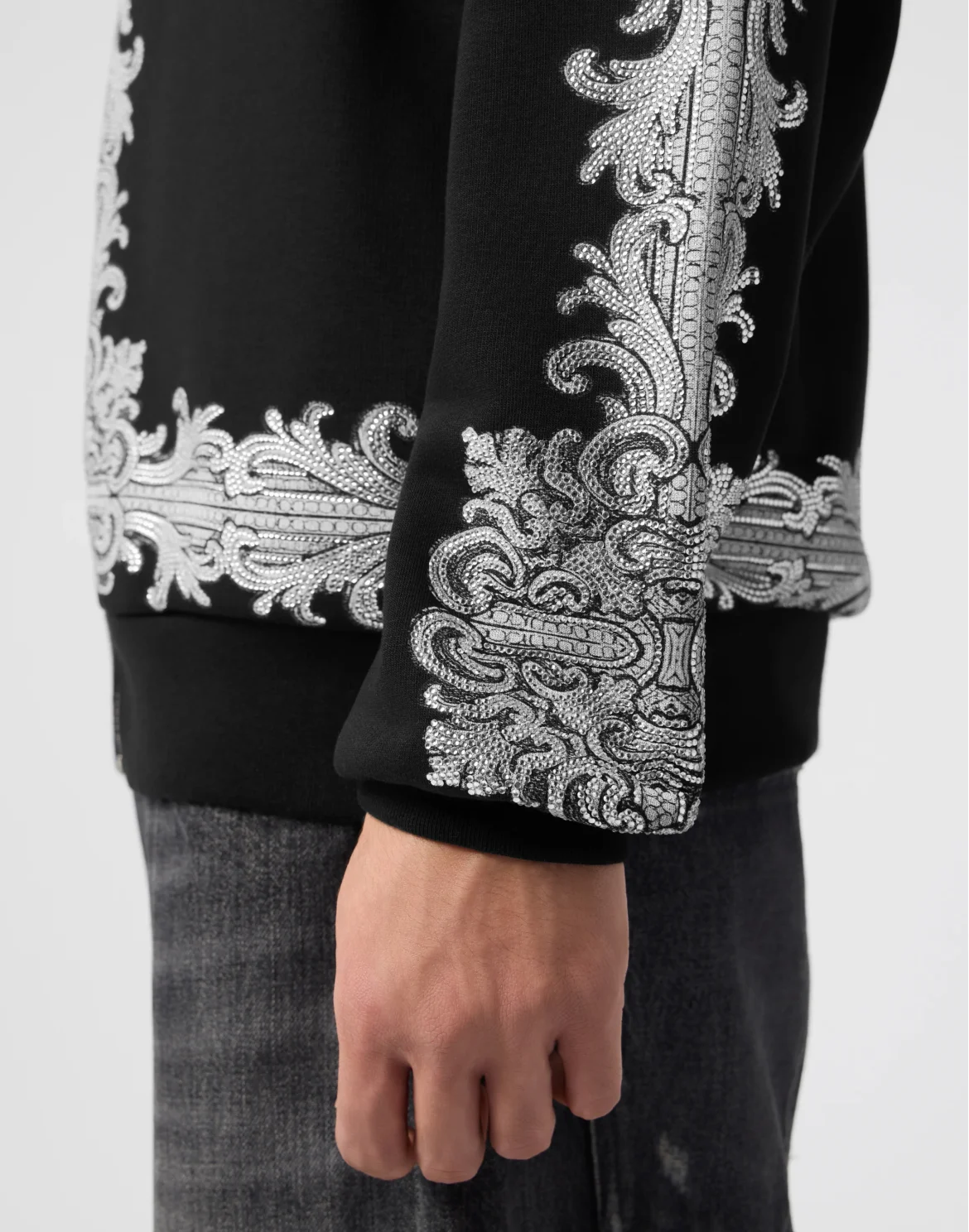 Tracksuit Jacket Baroque Stones, цвет: Черный