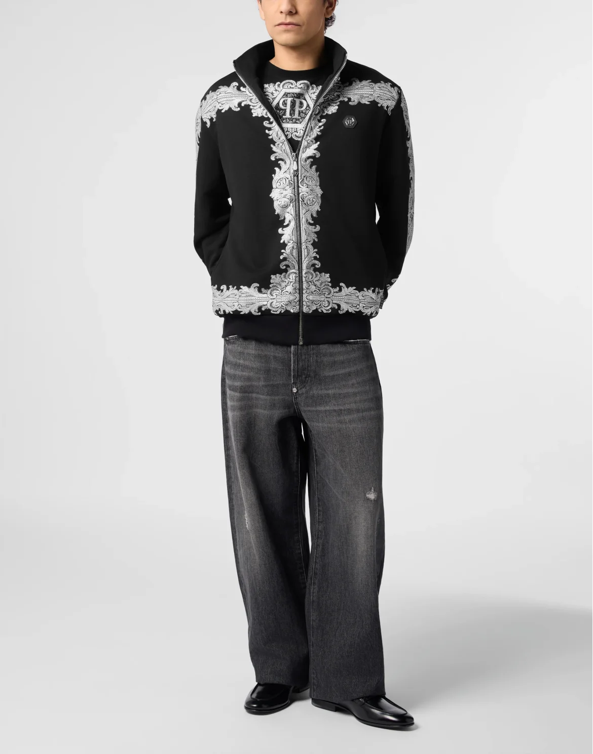 Tracksuit Jacket Baroque Stones, цвет: Черный