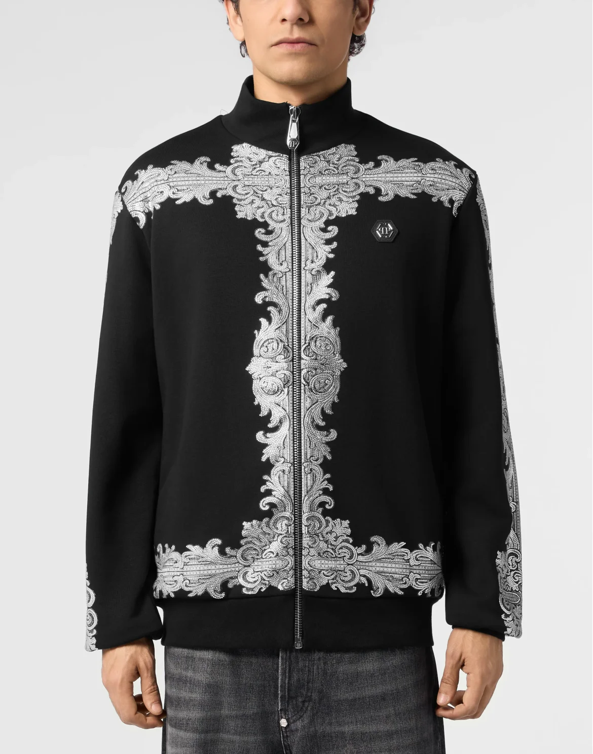 Tracksuit Jacket Baroque Stones, цвет: Черный