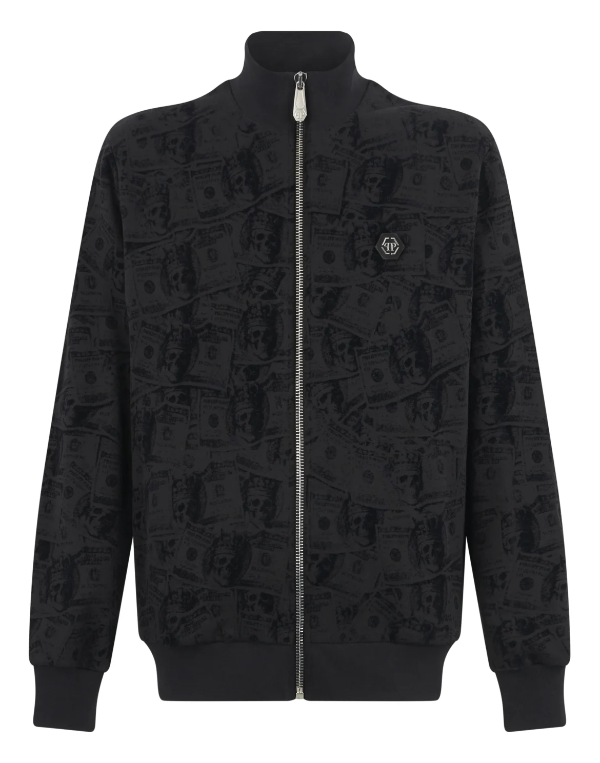Tracksuit Jacket All-Over Dollar, цвет: Черный