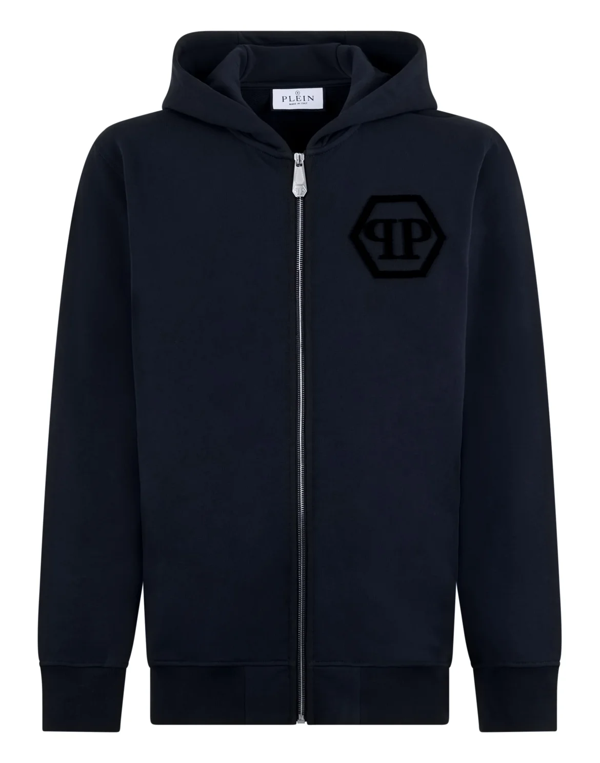 Zip Hoodie Hexagon, цвет: Синий