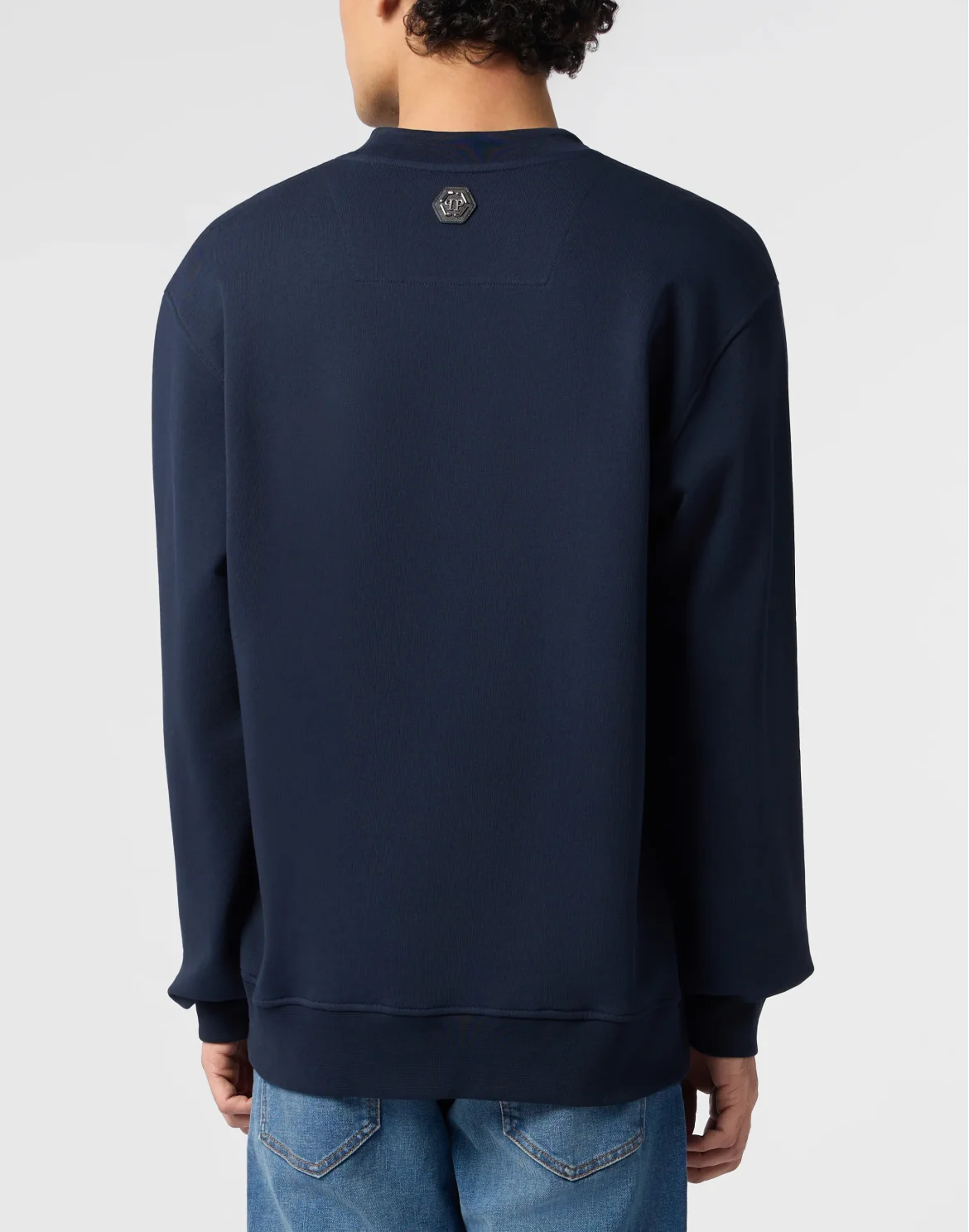 Round Neck Pullover Space Dragon, цвет: Синий