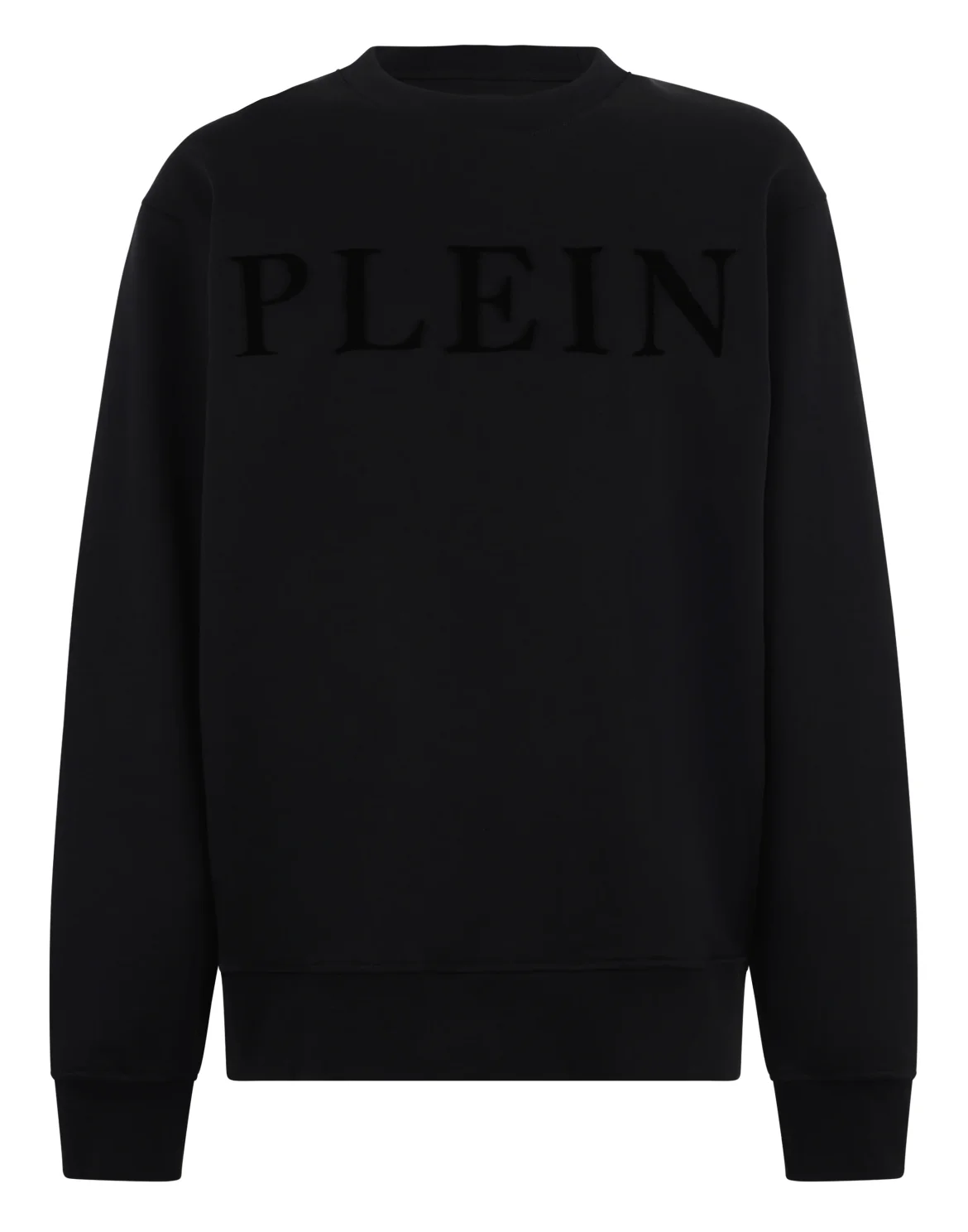 Round Neck Sweatshirt Logo, цвет: Черный