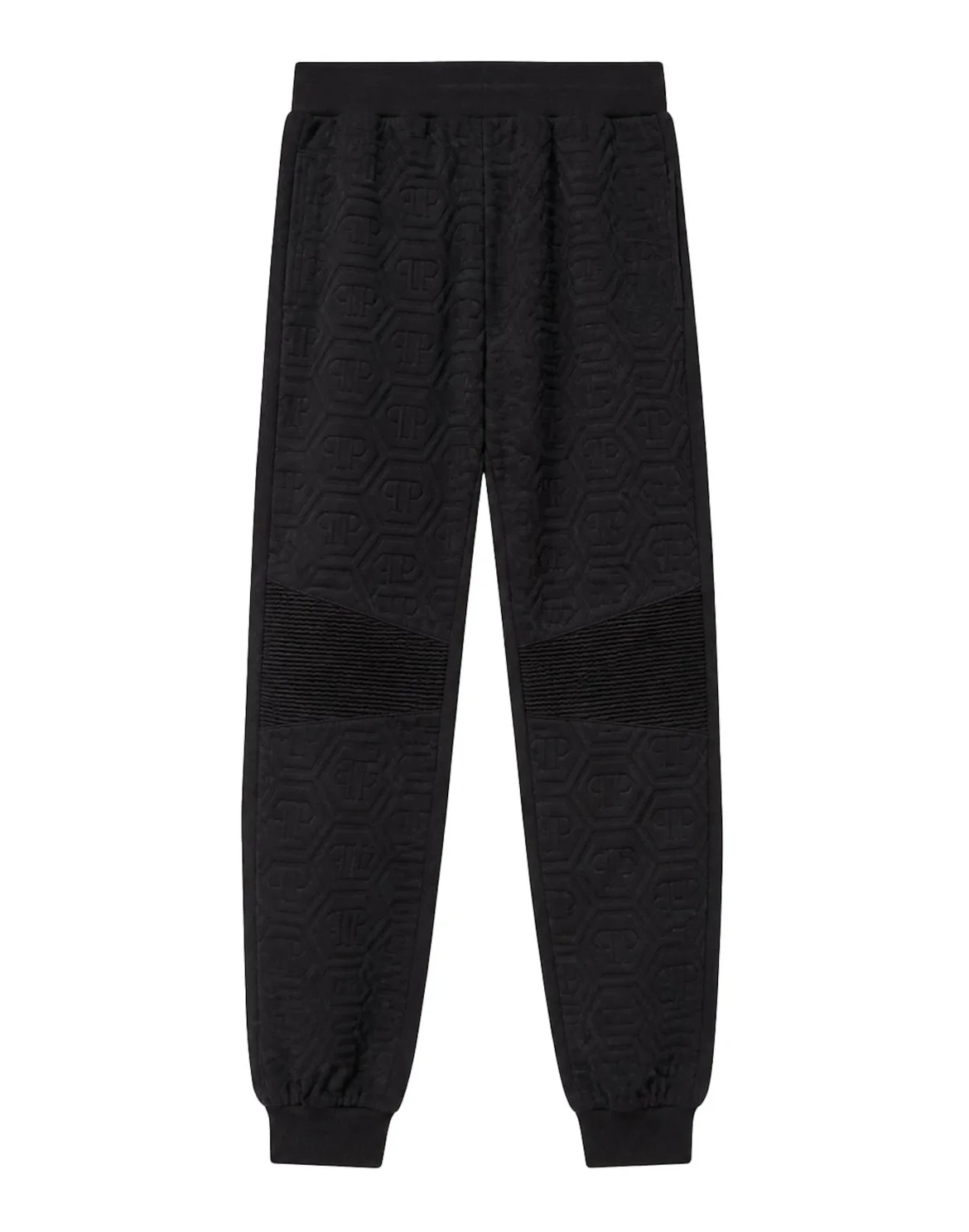 Padded Biker Joggers Monogram, цвет: Черный