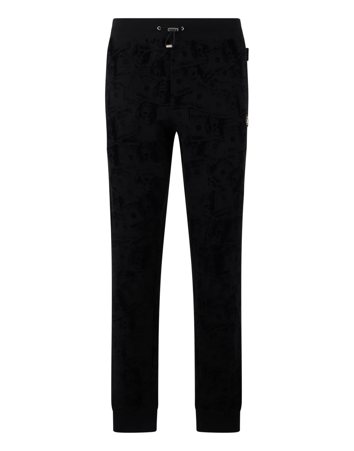 Jogging Pants All-Over Dollar Skull, цвет: Черный
