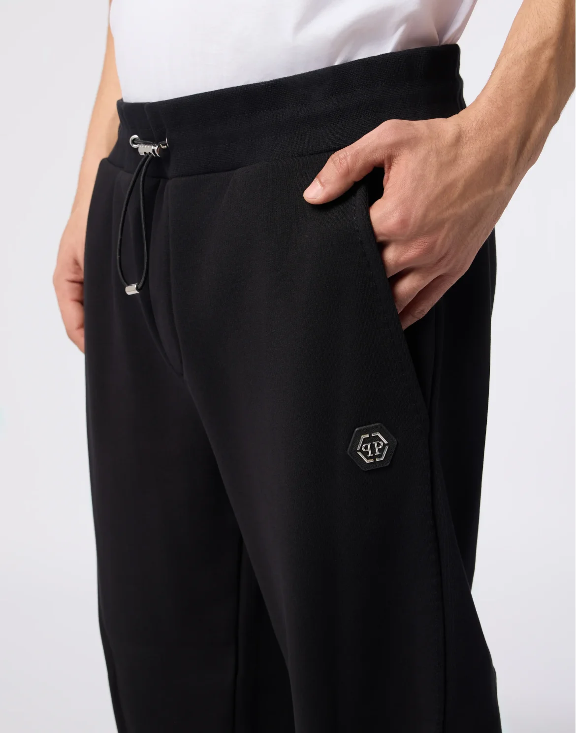 Tracksuit Pants Contrast Stitching, цвет: Черный