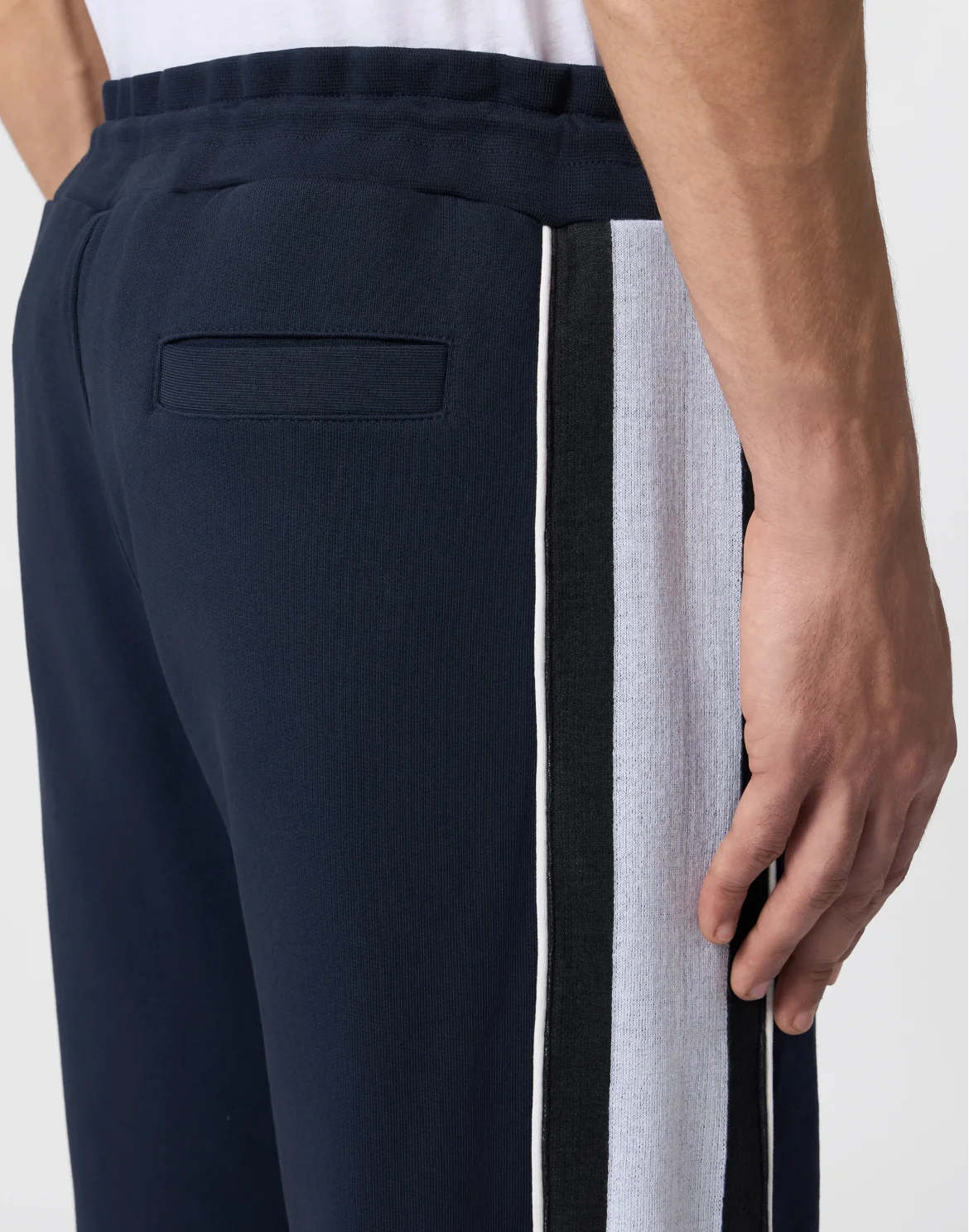 Jogger Pants Logo Stripe, цвет: Синий