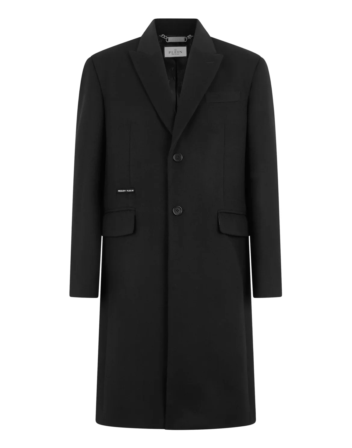 Wool Coat Baroque Skull, цвет: Черный