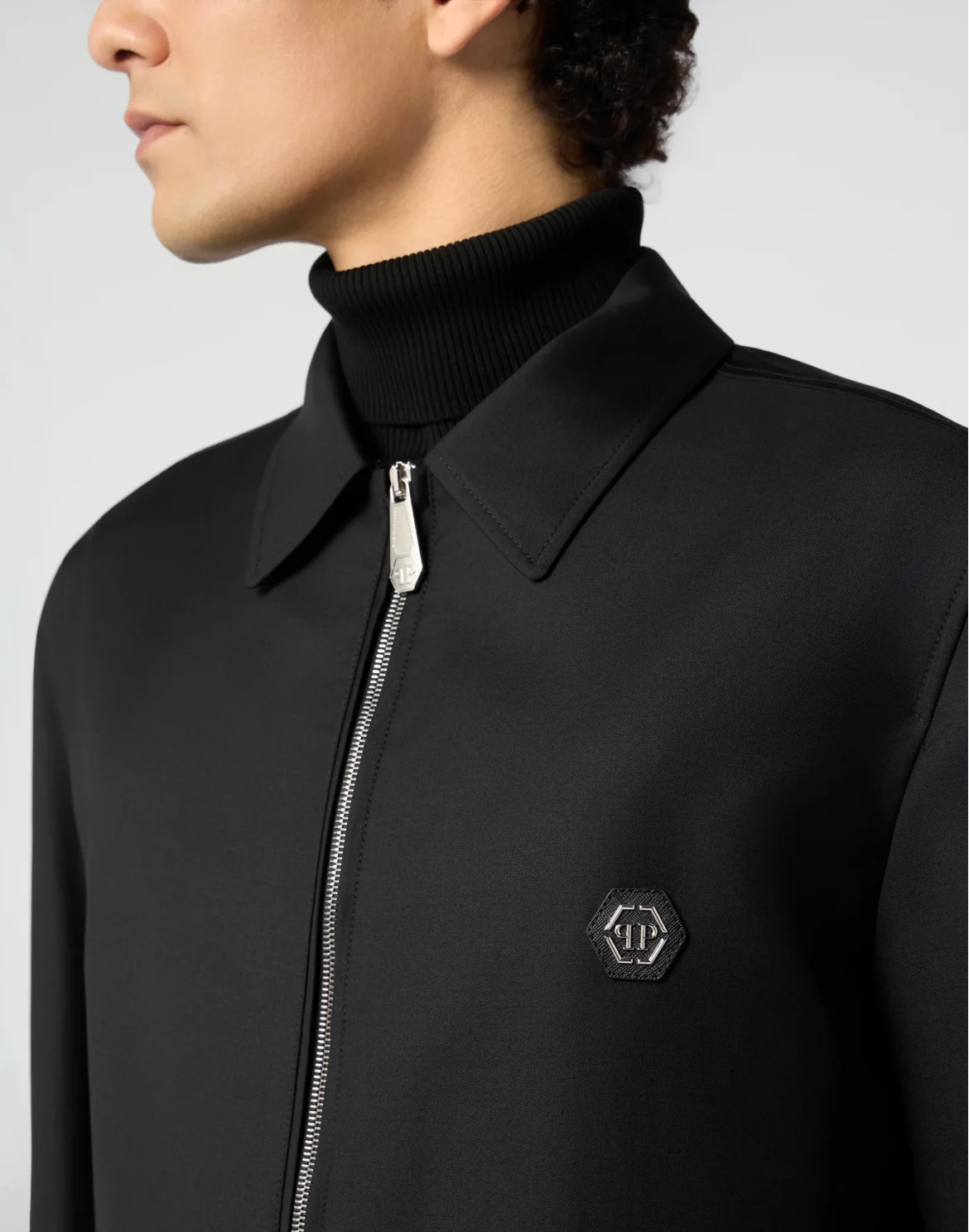 Zipped Blouson, цвет: Черный