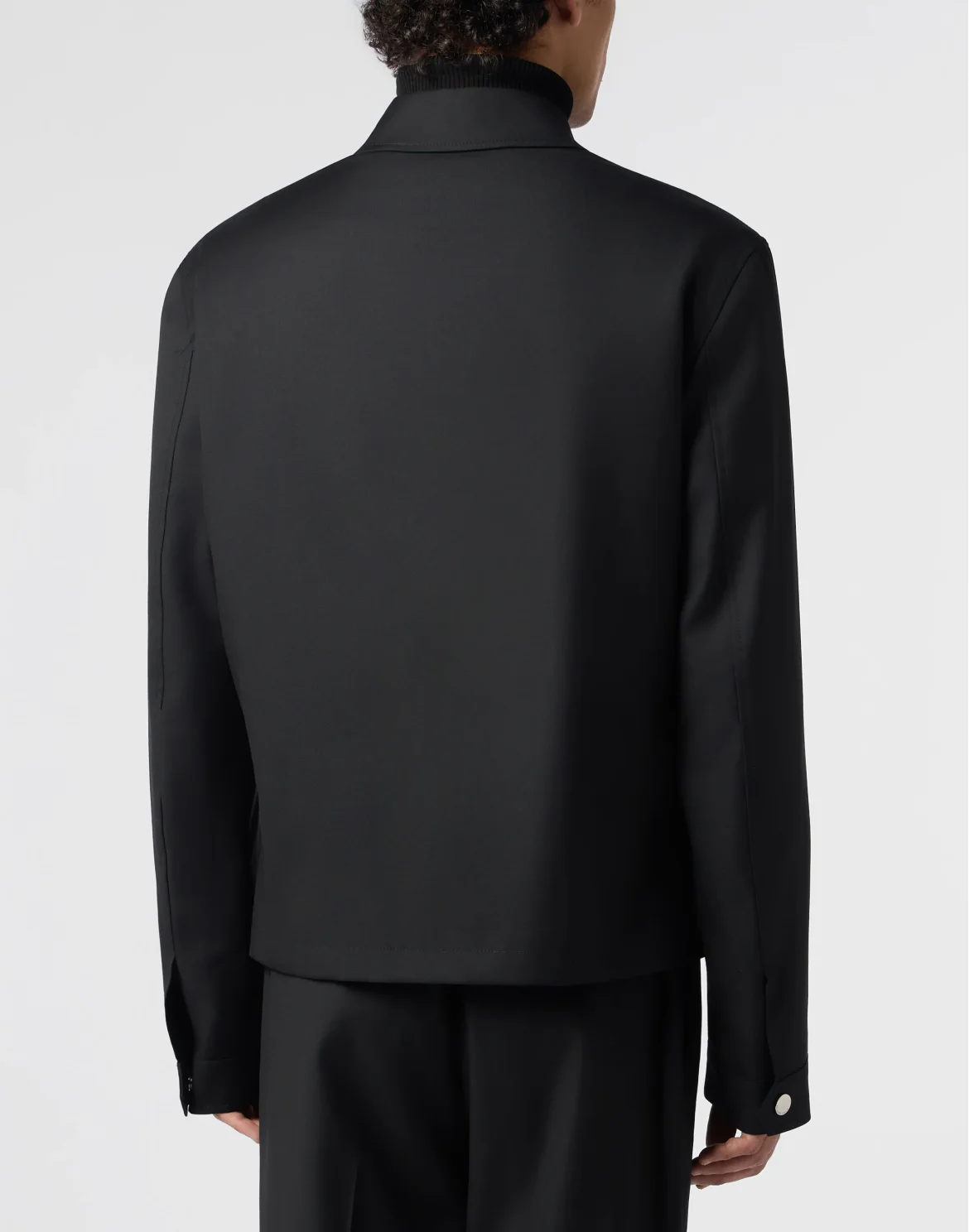 Zipped Blouson, цвет: Черный