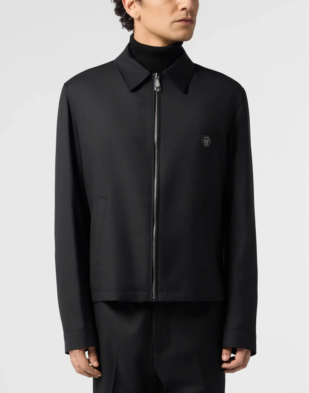 Zipped Blouson, цвет: Черный