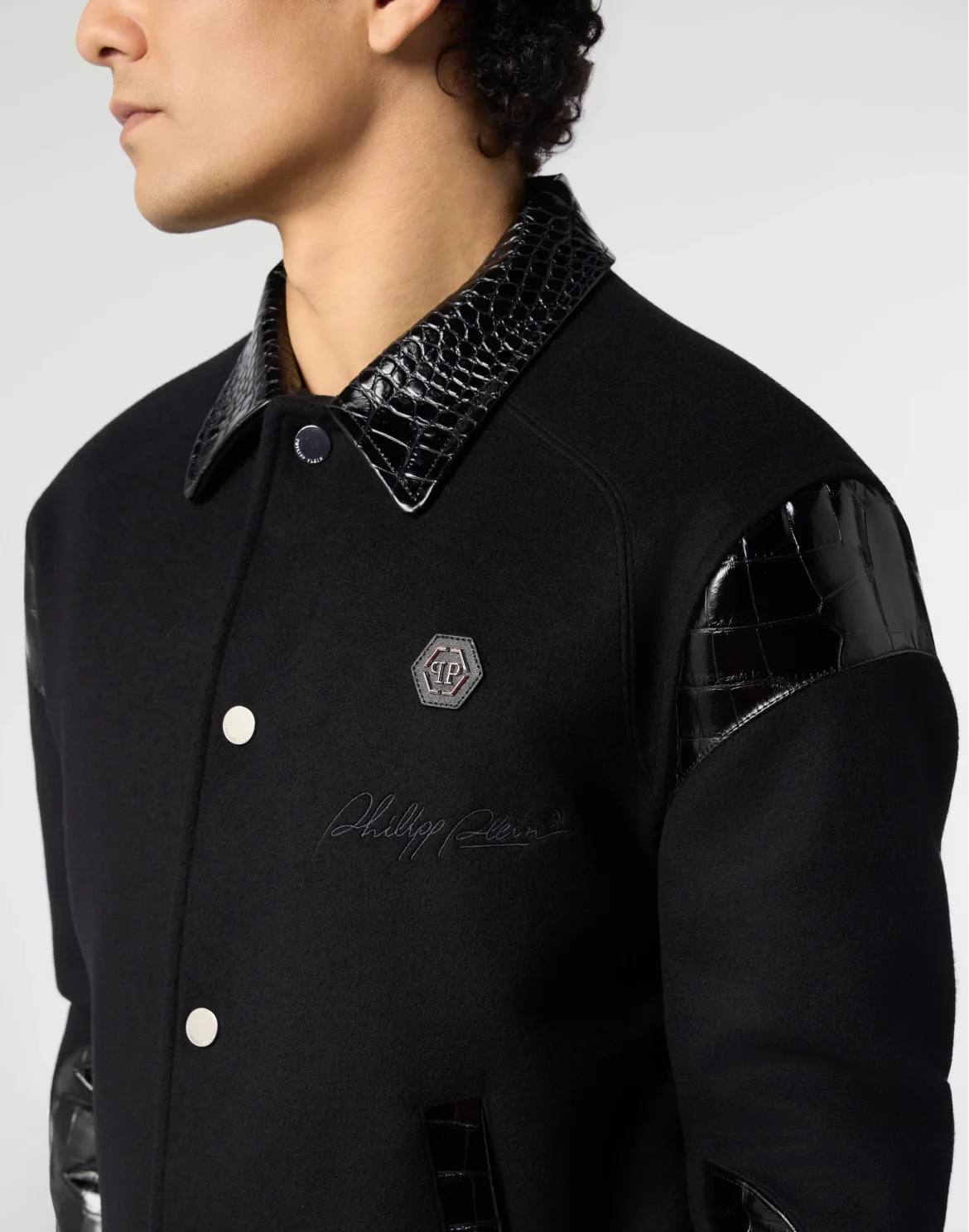 Coster Jacket With Cocco Inserts, цвет: Черный