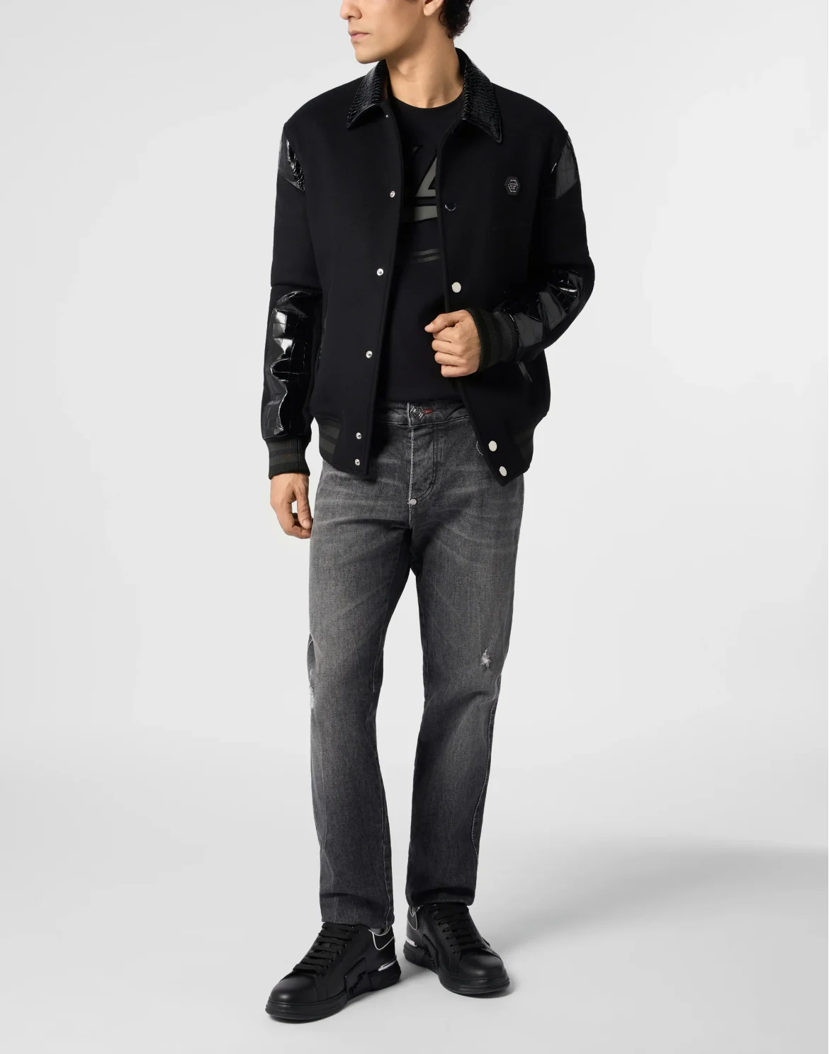 Coster Jacket With Cocco Inserts, цвет: Черный