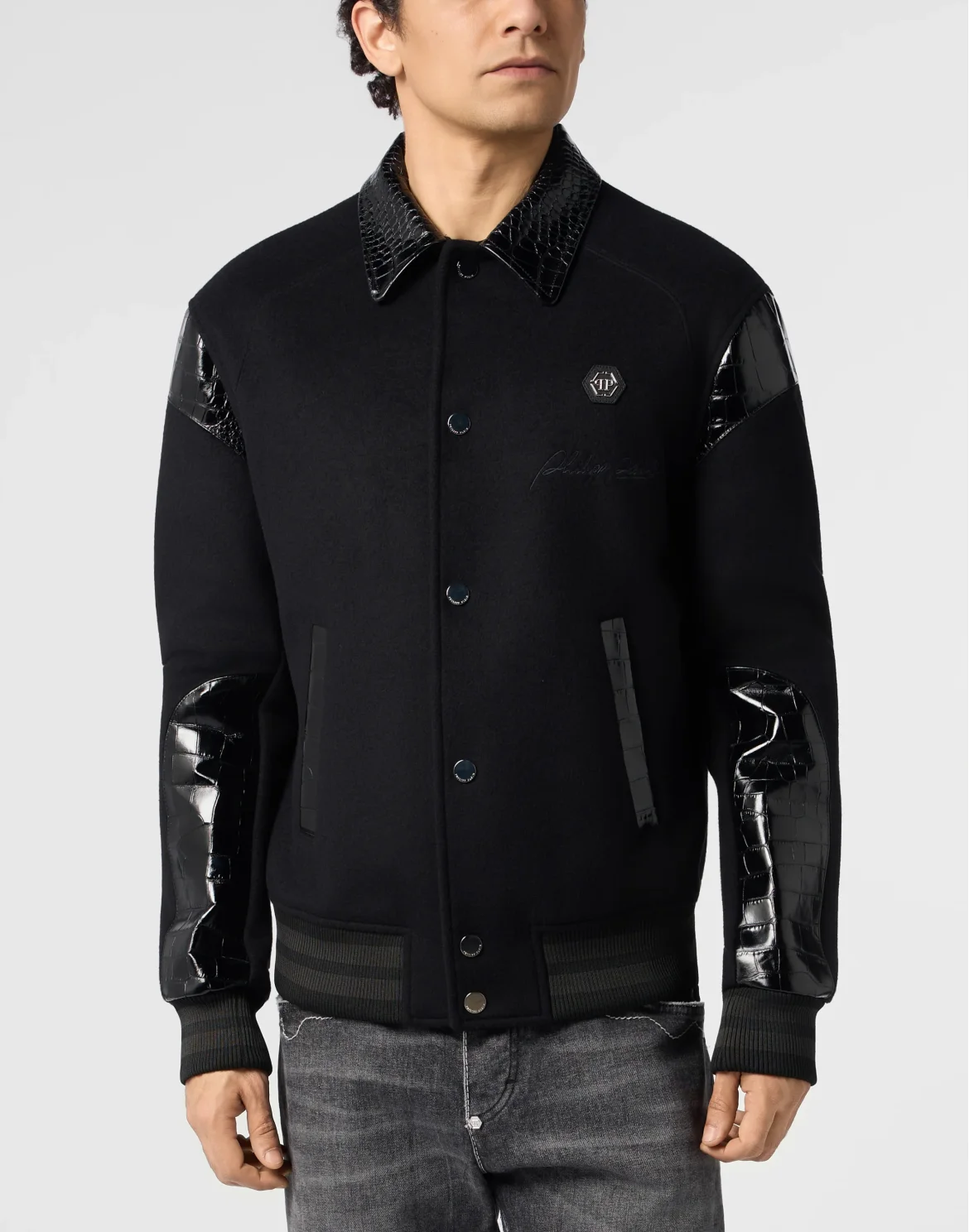 Coster Jacket With Cocco Inserts, цвет: Черный
