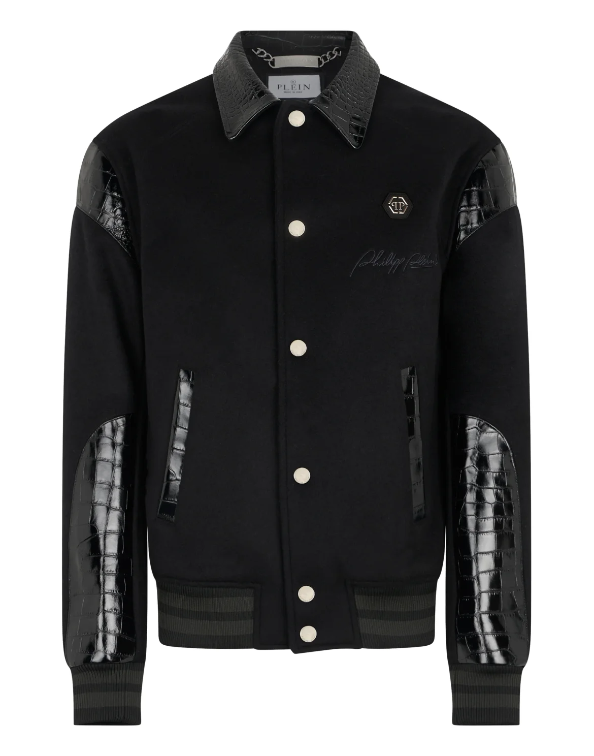 Coster Jacket With Cocco Inserts, цвет: Черный