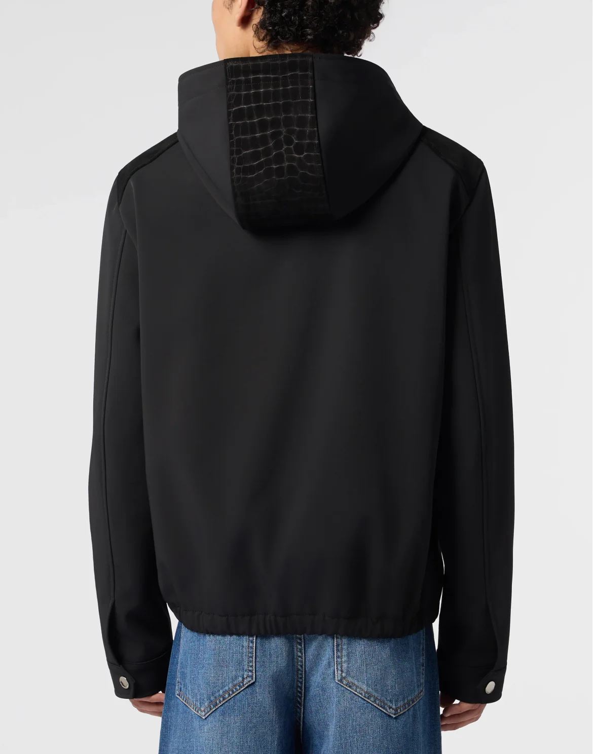 Nylon Jacket With Cocco Inserts, цвет: Черный