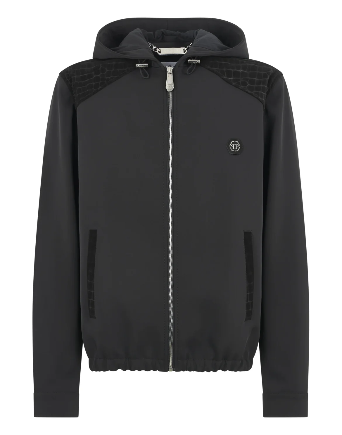 Nylon Jacket With Cocco Inserts, цвет: Черный