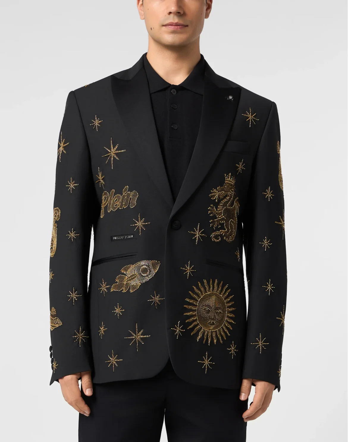 Blazer Patches Zodiac, цвет: Черный