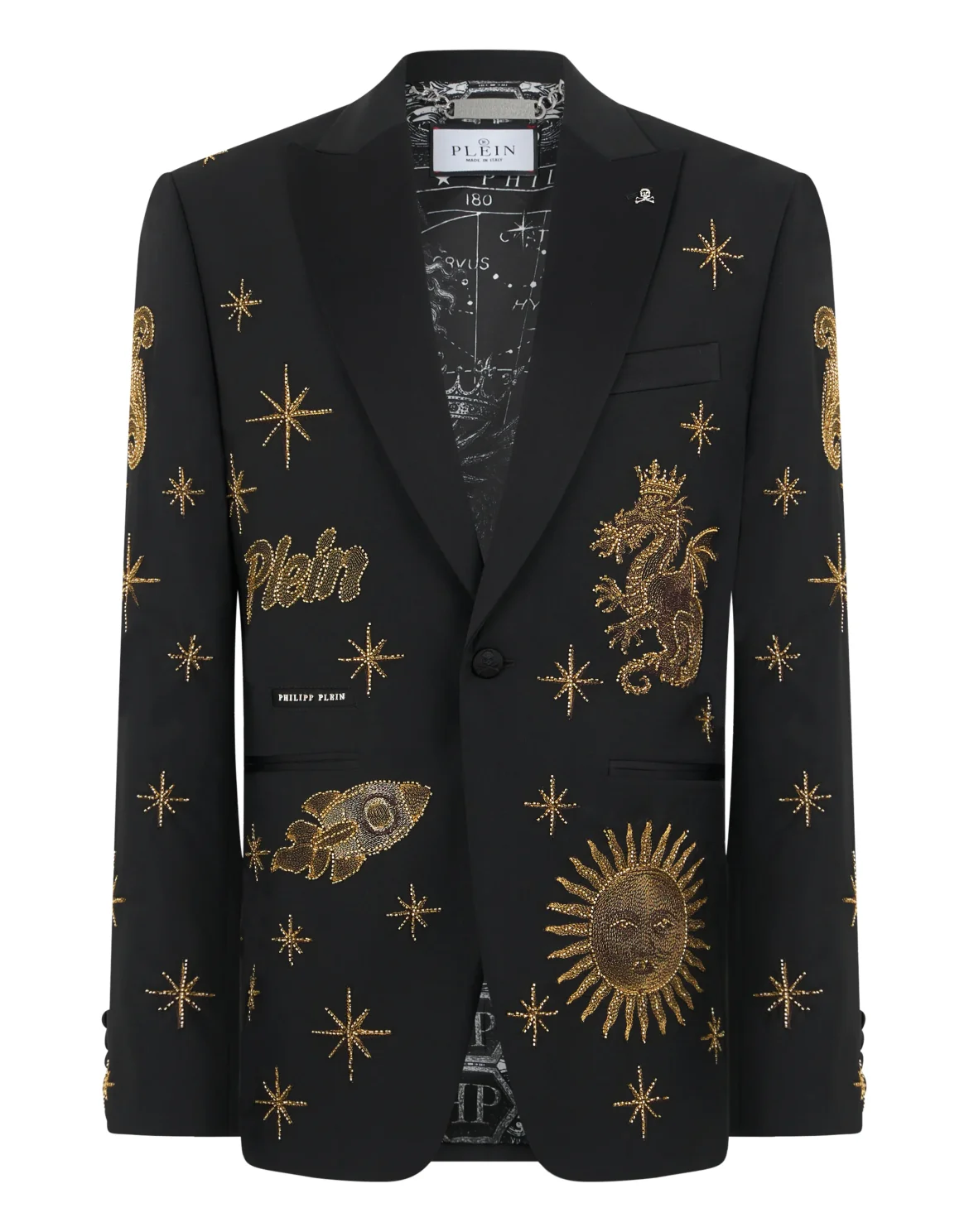 Blazer Patches Zodiac, цвет: Черный