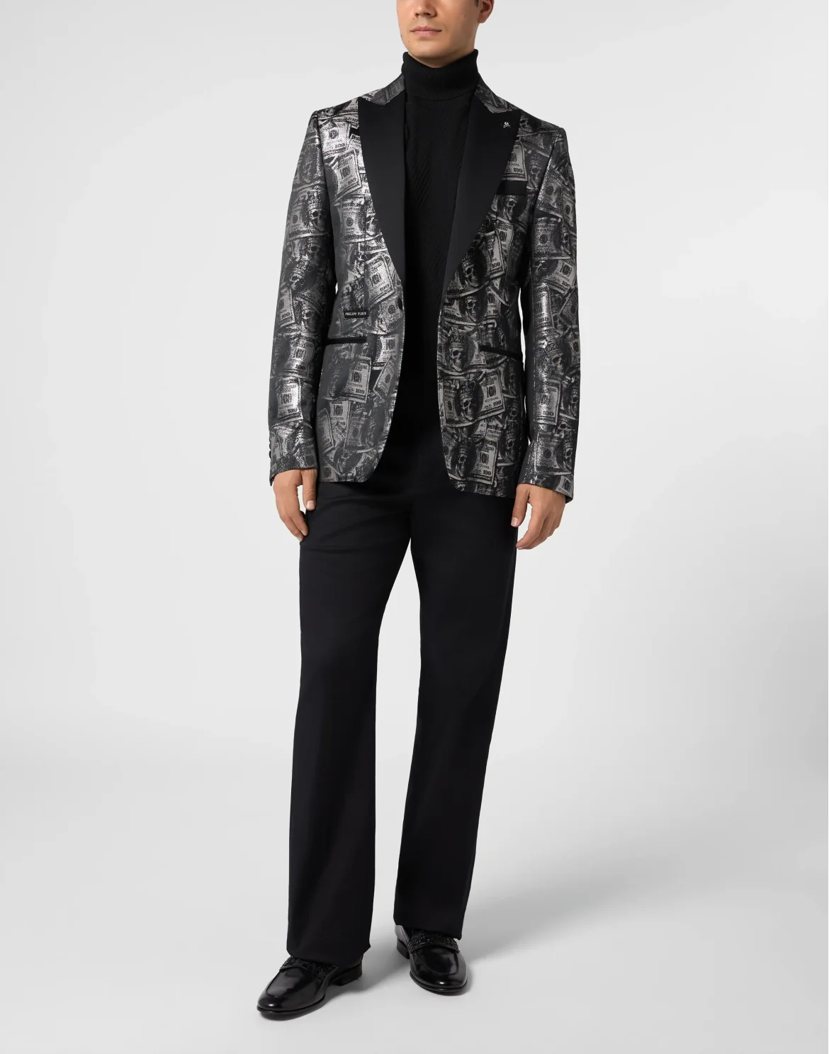 Blazer All-Over Plein Dollars, цвет: Черный