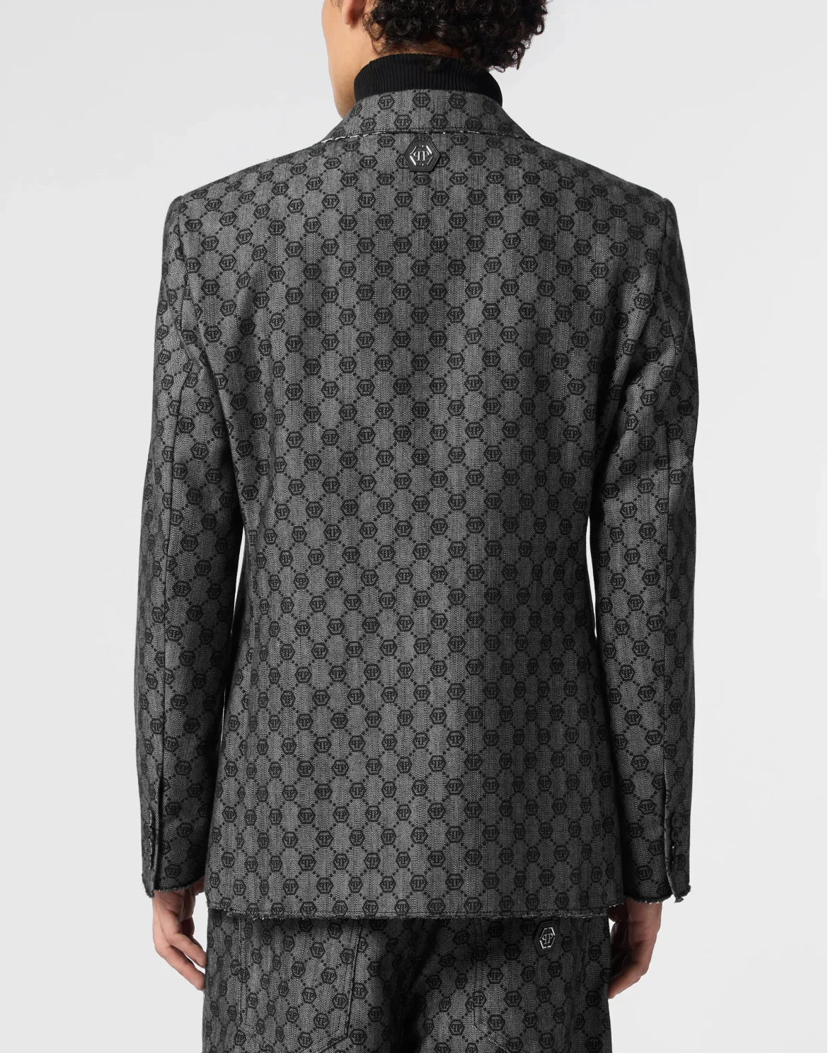 Miami Vice Fit Blazer Jacquard Monogram, цвет: Черный