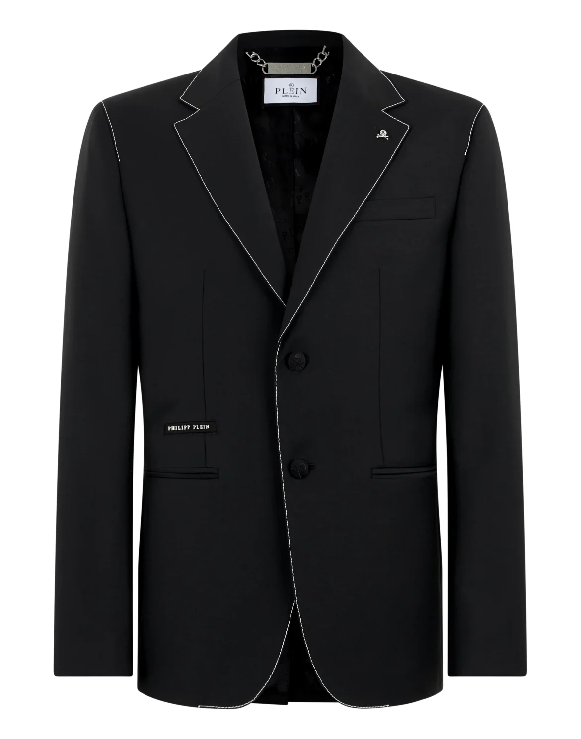 Blazer Contrast Stitching, цвет: Черный