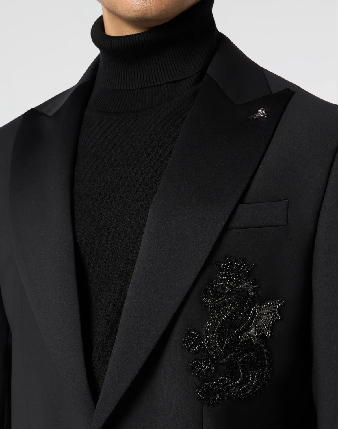 Blazer Dragon Patch, цвет: Черный