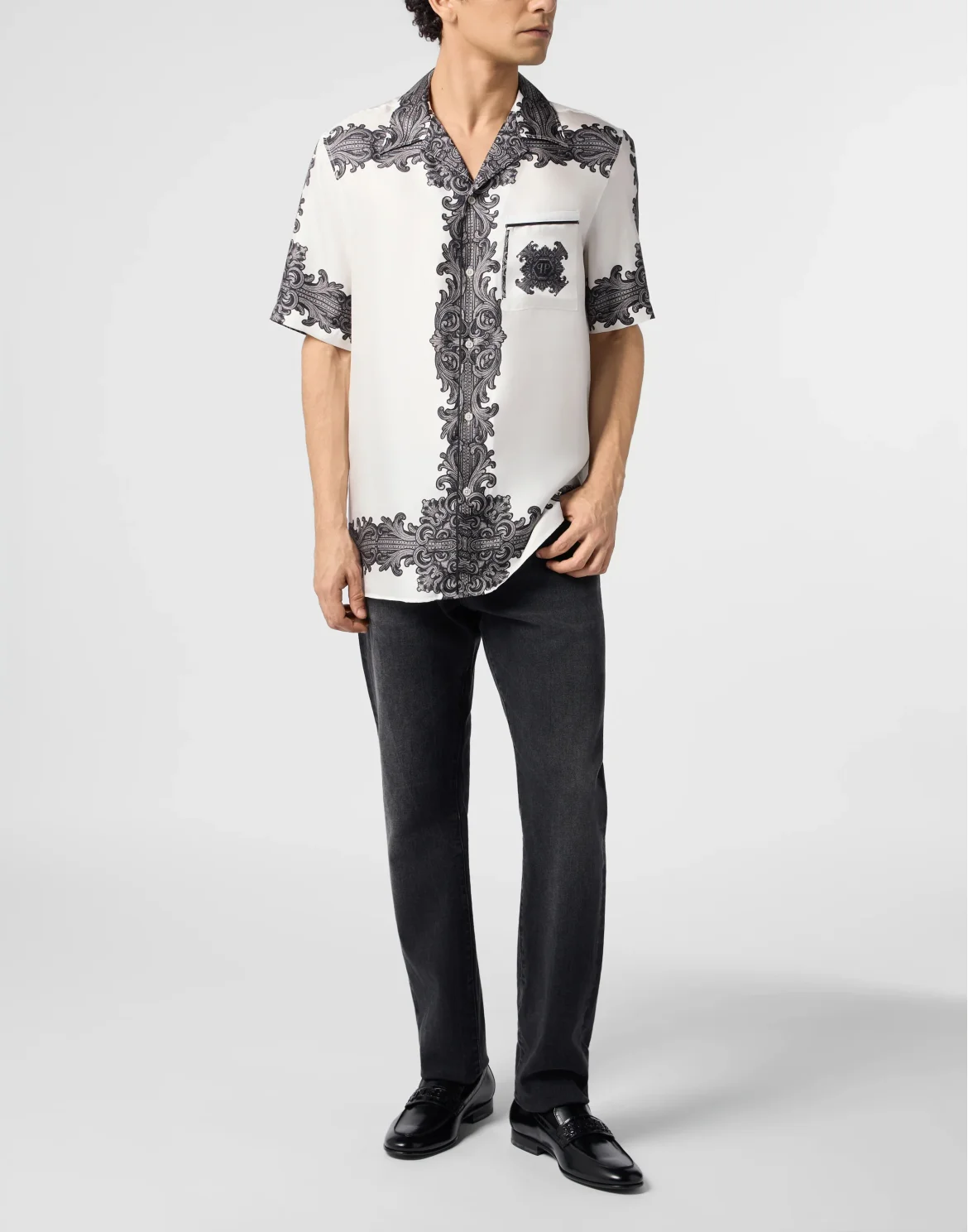 Bowling Shirt Baroque, цвет: Белый