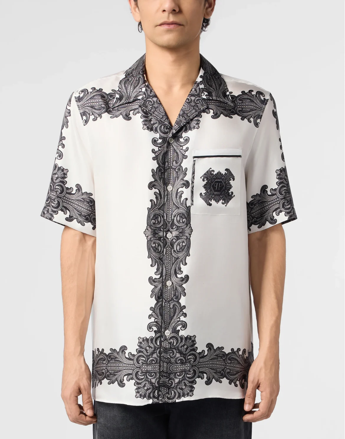 Bowling Shirt Baroque, цвет: Белый