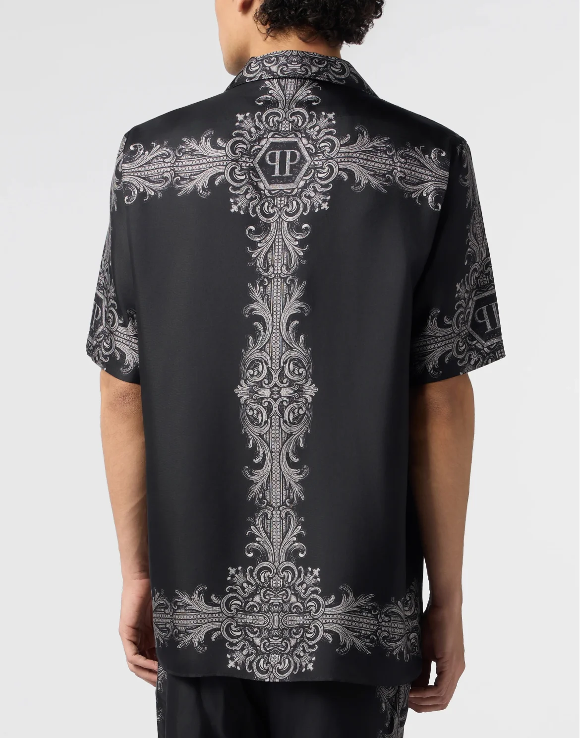 Bowling Shirt Baroque, цвет: Черный